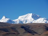 05 Phola Gangchen And Shishapangma North Face From Just Before Shishapangma Checkpoint Just before reaching Shishapangma Checkpoint, a break in the ridge to the west brought another fine view of Phola Gangchen and the Shishapangma North Face.